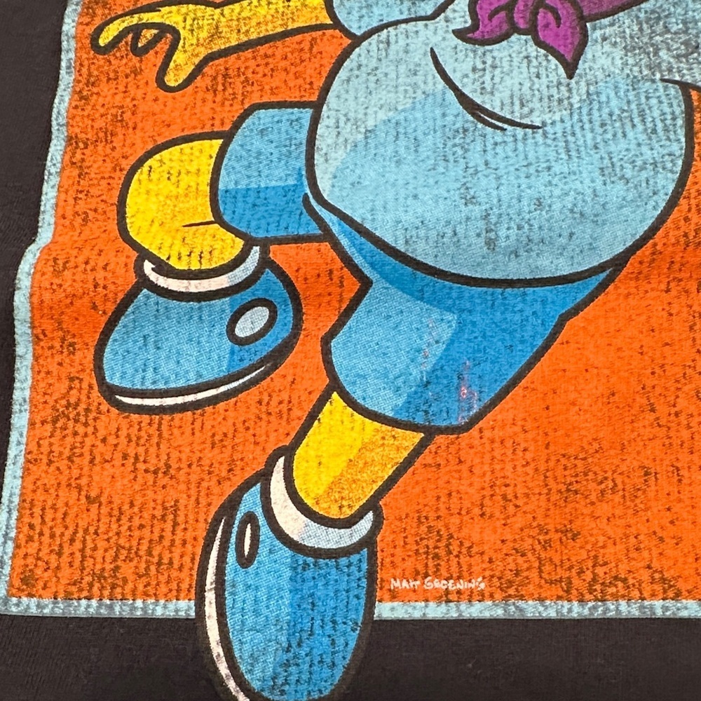 Bartman Graphic Black size medium TM & 20th television - Picture 4 of 9